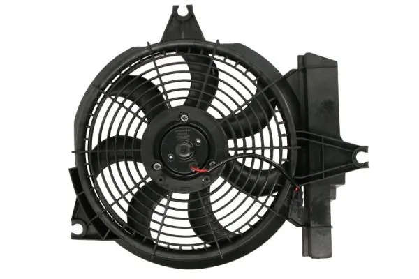 D80510TT Thermotec Диффузор радиатора кондиционера, в сборе с крыльчаткой и мотором