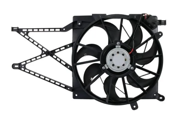 D8X038TT Thermotec Диффузор радиатора охлаждения в сборе с мотором