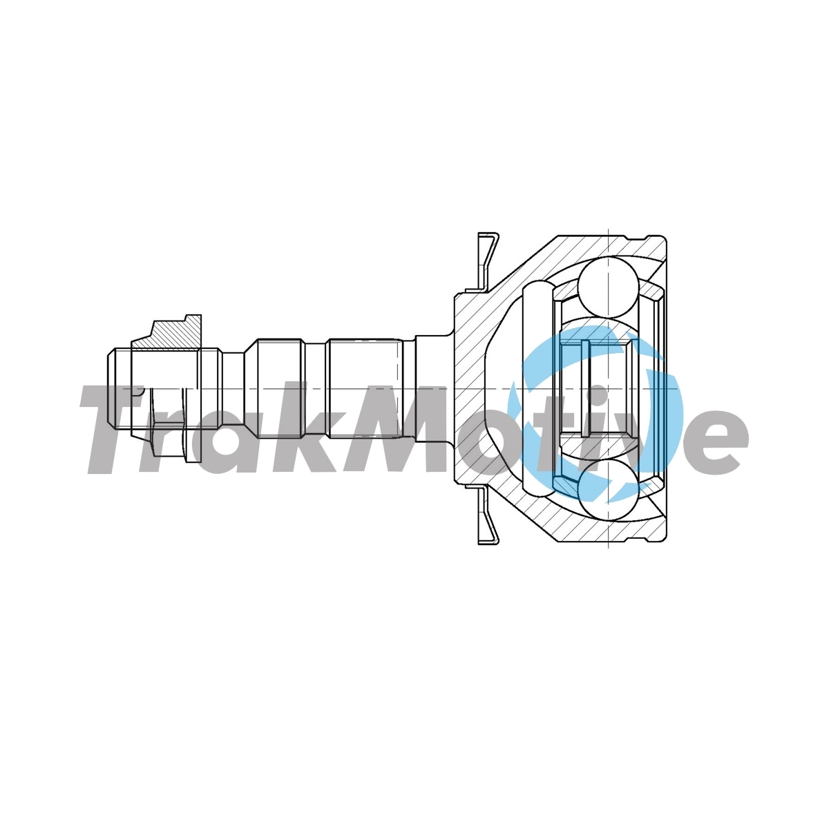 ШРУС наружный передний 0036598 GKN-Spidan