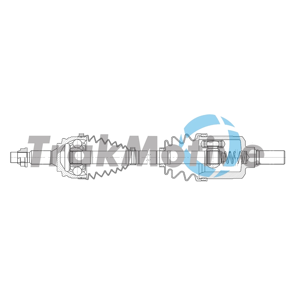 Купить 95528865 Peugeot/Citroen Привод в сборе левый