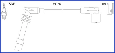 Провода зажигания Hans Pries (Topran) 202531755 цена, от 22.21 USD