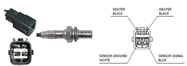 Sonda lambda, sensor de oxigênio Toyota Yaris P13