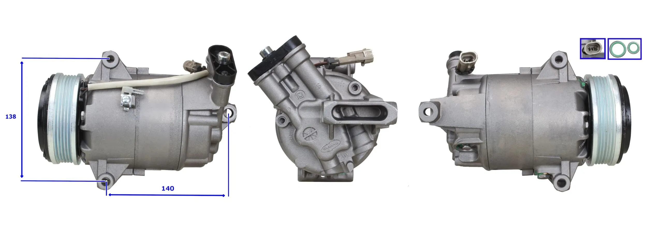 Compressor de aparelho de ar condicionado Opel Astra L35