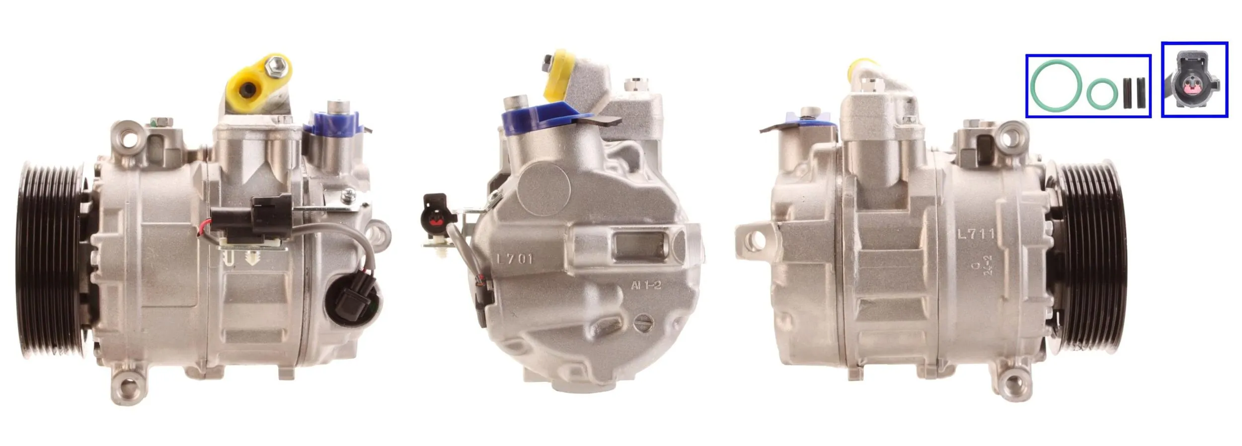 Compressor de aparelho de ar condicionado Land Rover Range Rover L320