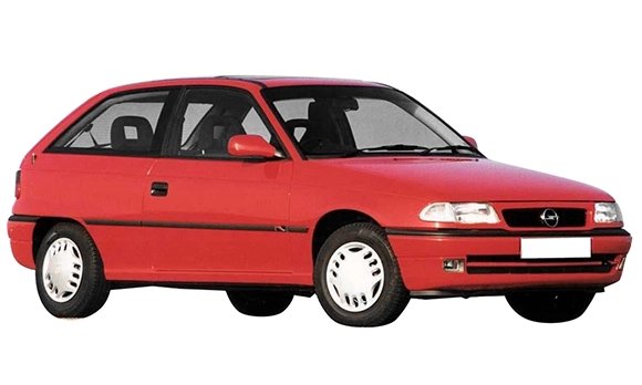 Grelha do radiador Opel Astra 51, 52, F35, M35