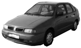  Grelha do radiador Seat Ibiza II hatchback (6K1) (1993 - 1999) II