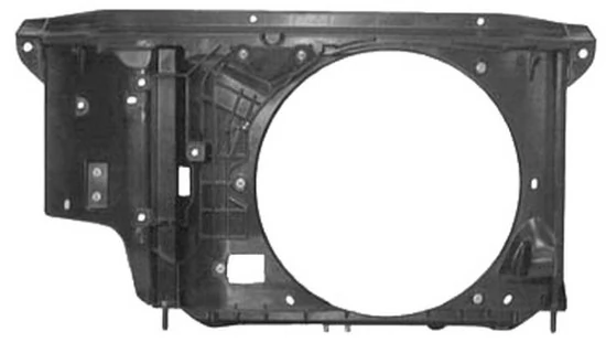 Suporte do radiador montado (painel de montagem de fixação das luzes) Peugeot 206 SW 2E, K