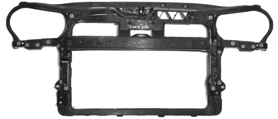 Suporte do radiador montado (painel de montagem de fixação das luzes) Volkswagen Polo IV 9N, 9A