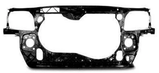 Suporte do radiador montado (painel de montagem de fixação das luzes) Seat Exeo ST 3R5