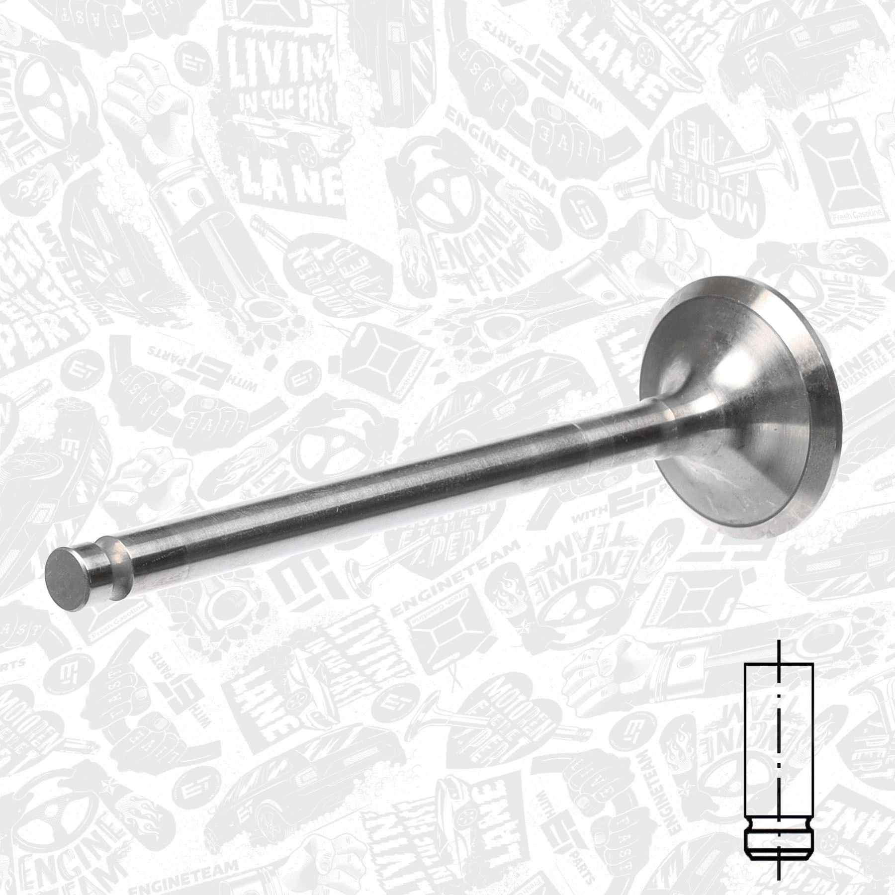 Válvula de admissão Fiat Stilo 192