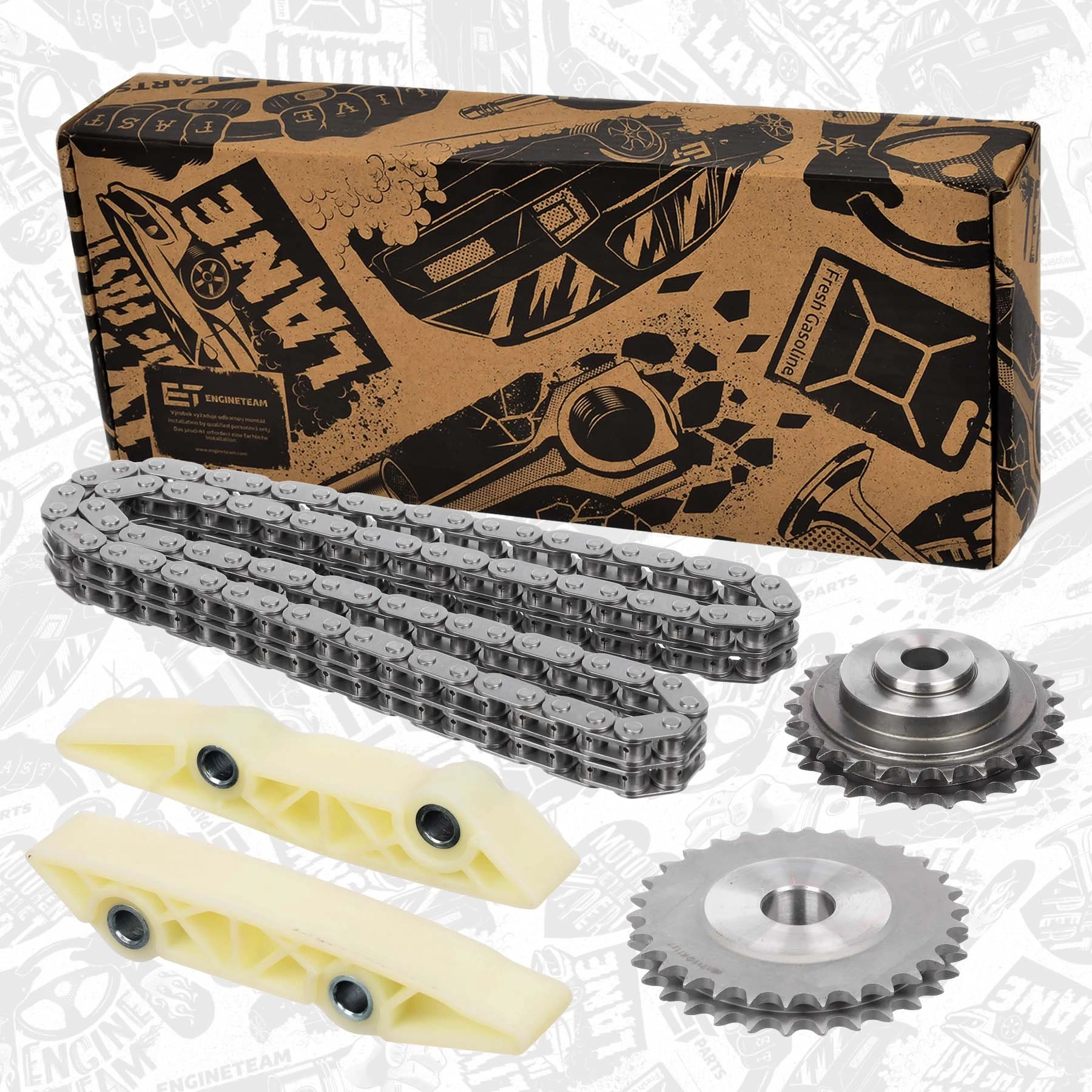 Успокоитель цепи ГРМ, комплект Fiat/Alfa/Lancia 504084527 цена, от 116.10 USD