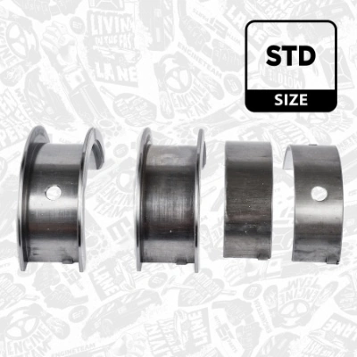 Купить MK7278ASTD TDC Вкладыши коленвала, коренные, комплект, стандарт (STD)