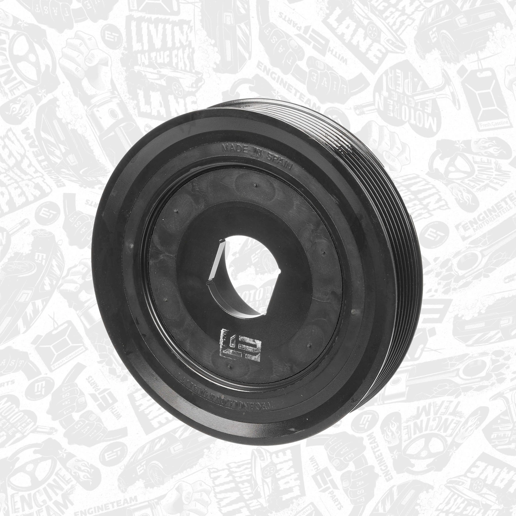 Шкив коленвала (демпфер) ET Engineteam PC0017 цена, от 96.30 USD