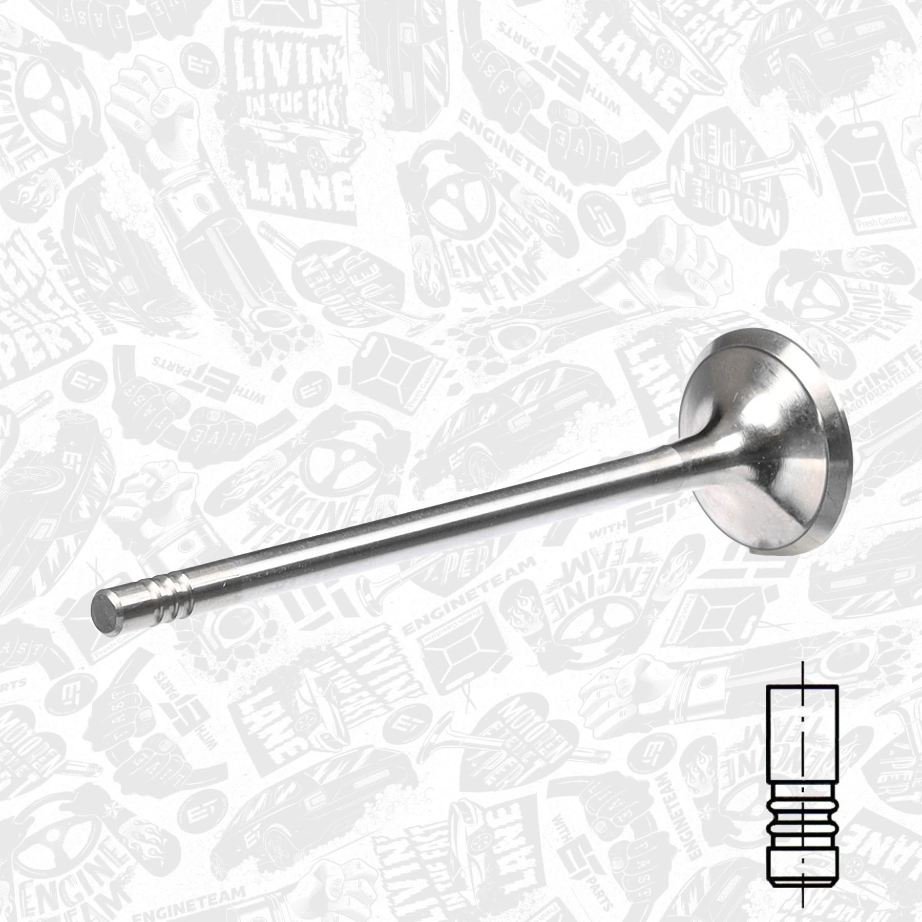 Válvula de escape Opel Astra 69