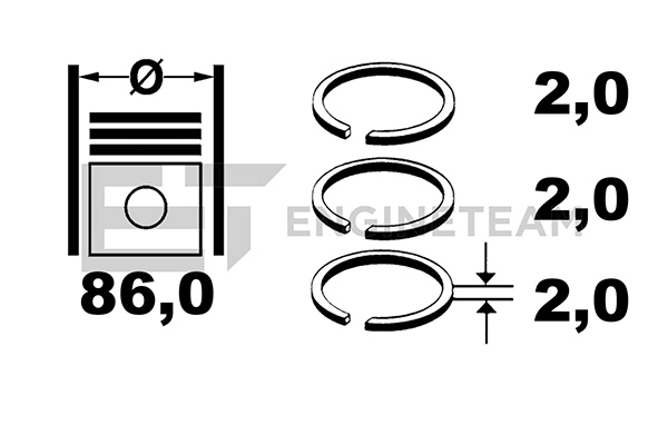Поршень в сборе Peugeot/Citroen 9800484580 цена, от 91.27 USD
