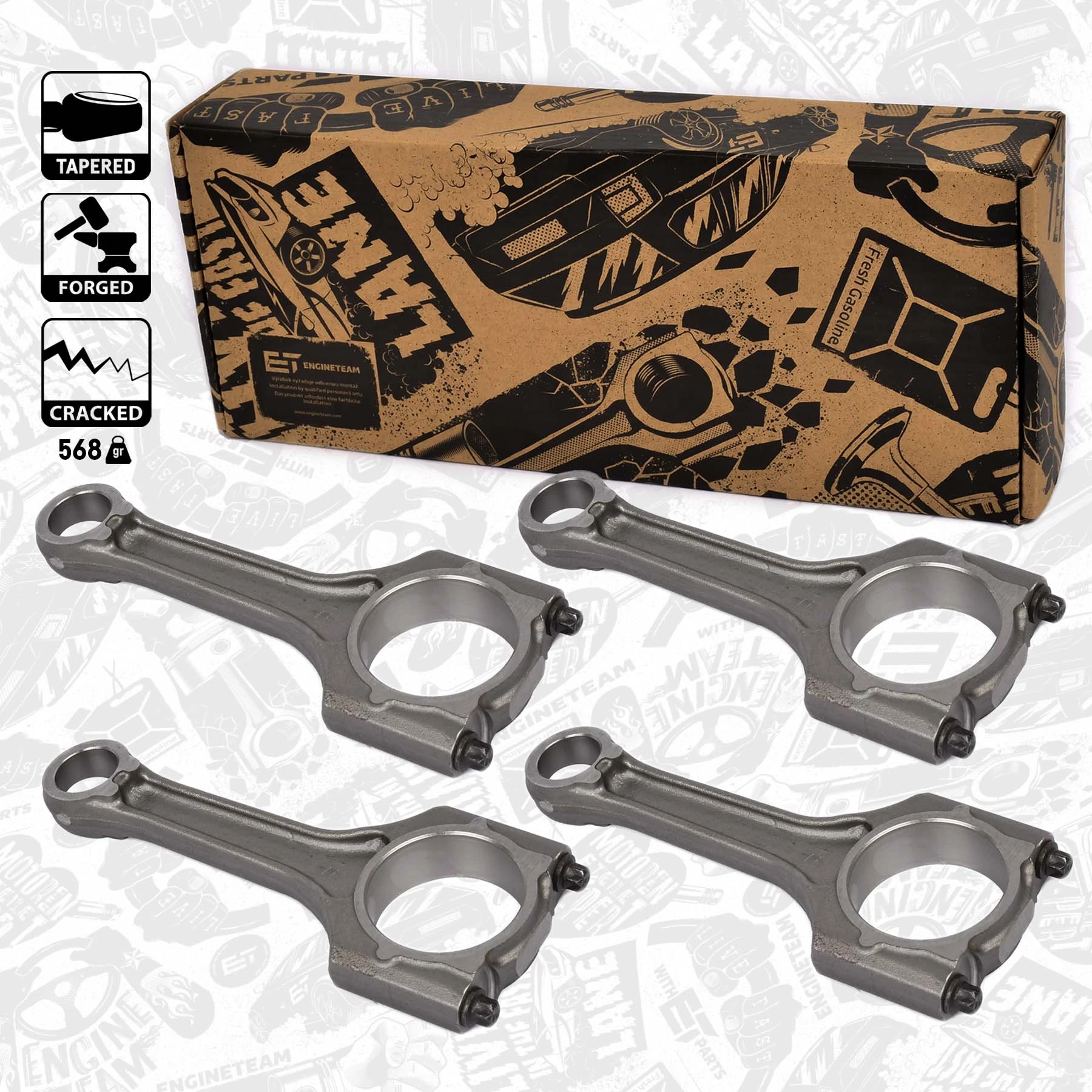 Шатун поршня ДВС Volkswagen Jetta V седан (1K2) (2004 - 2010) цена, от 72.36 USD