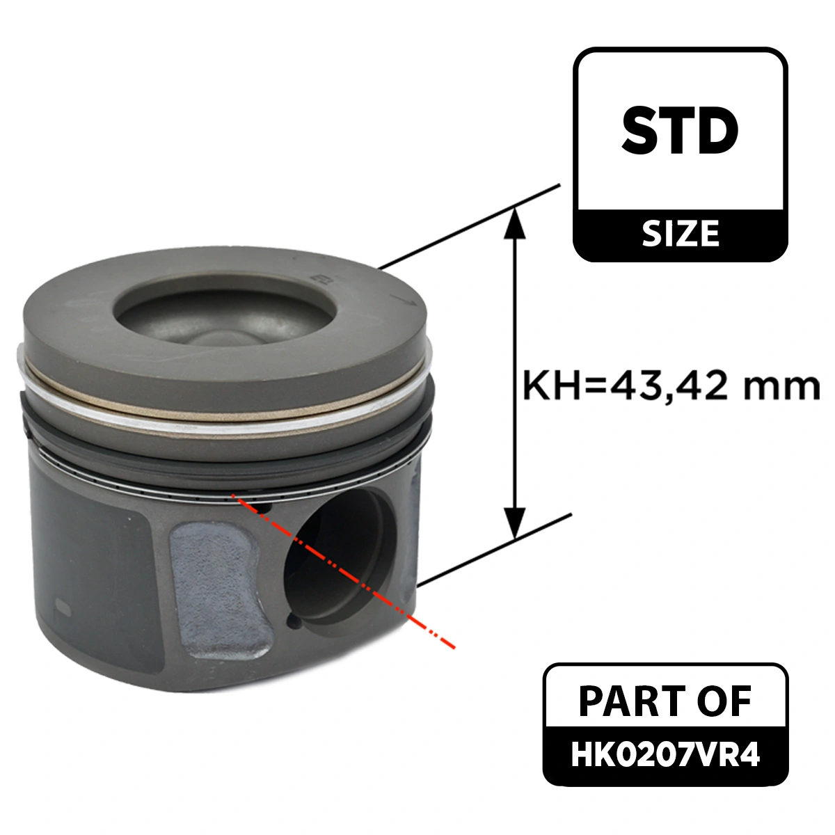 Вал коленчатый и маховик DP Group ES2510 цена, от 386.70 USD