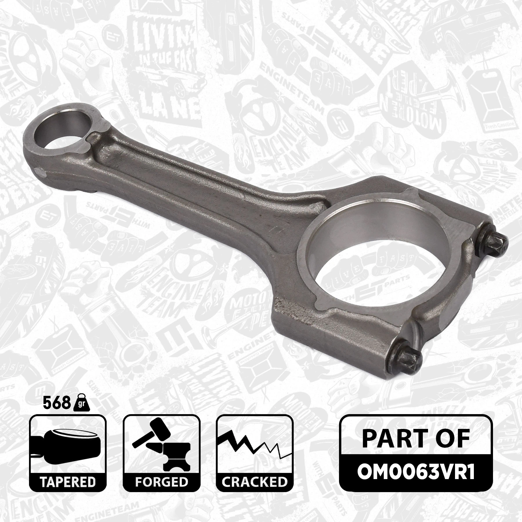 Купить Шатун поршня двигателя Фольксваген Джетта V 1K2