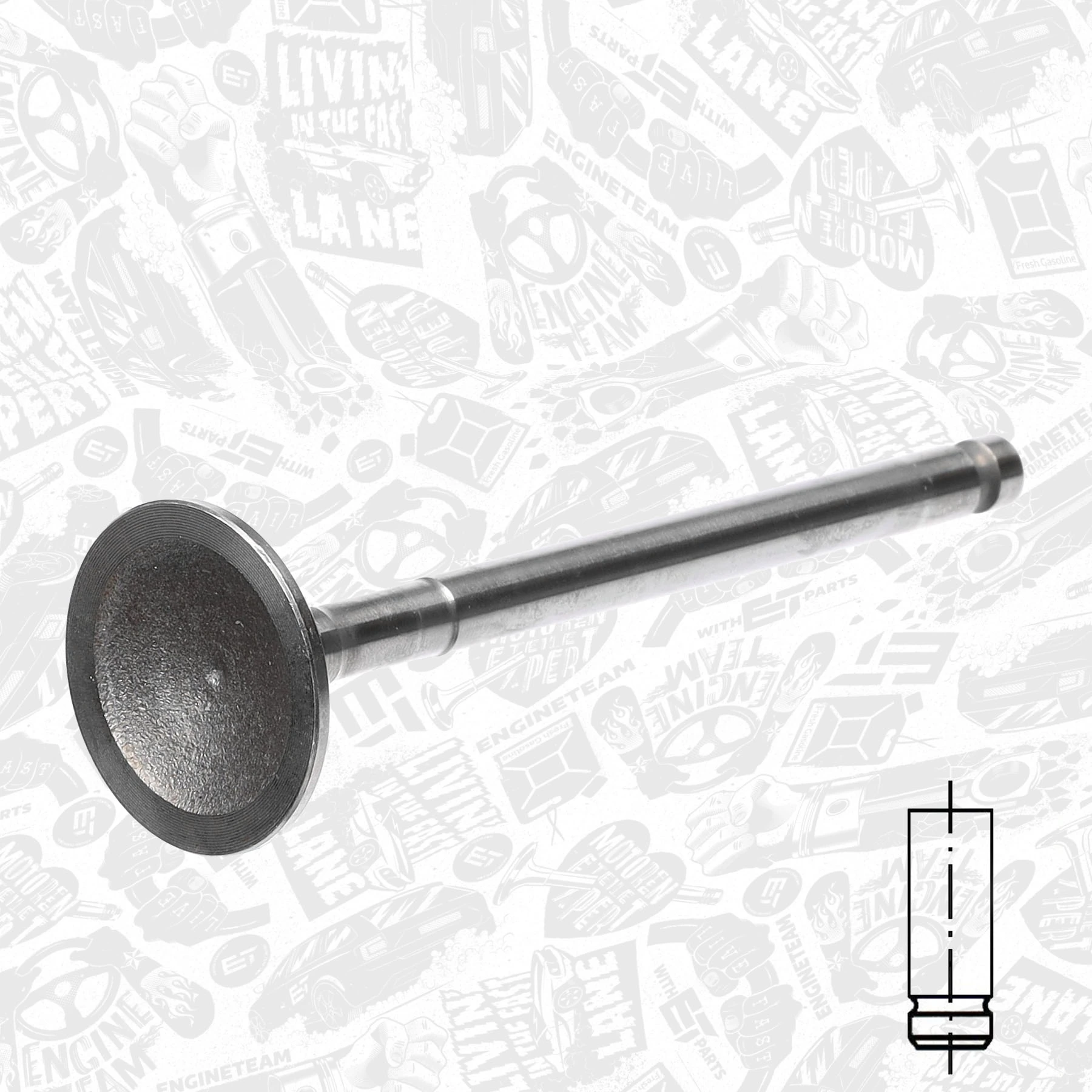 Válvula de admissão Fiat Stilo 192