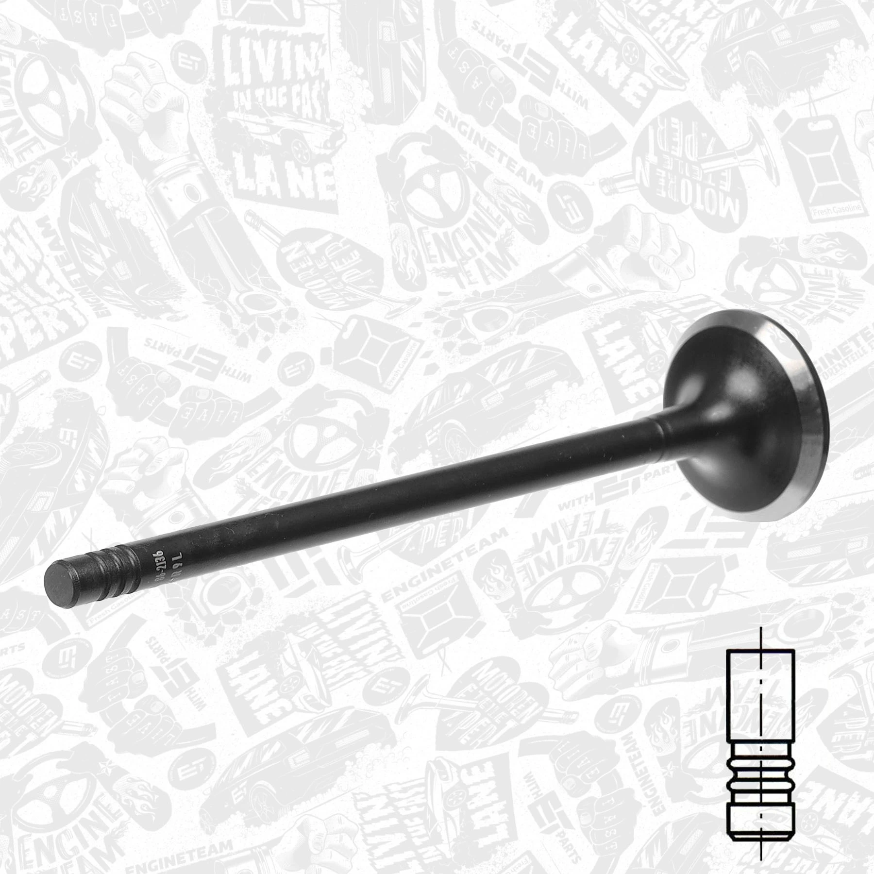 Выпускной клапан двигателя Gunes 7903 цена, от 6.63 USD