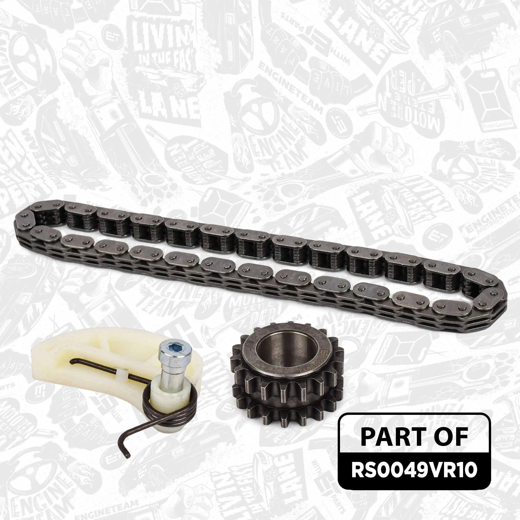 Купить 1350640010 Daihatsu Набор цепи грм