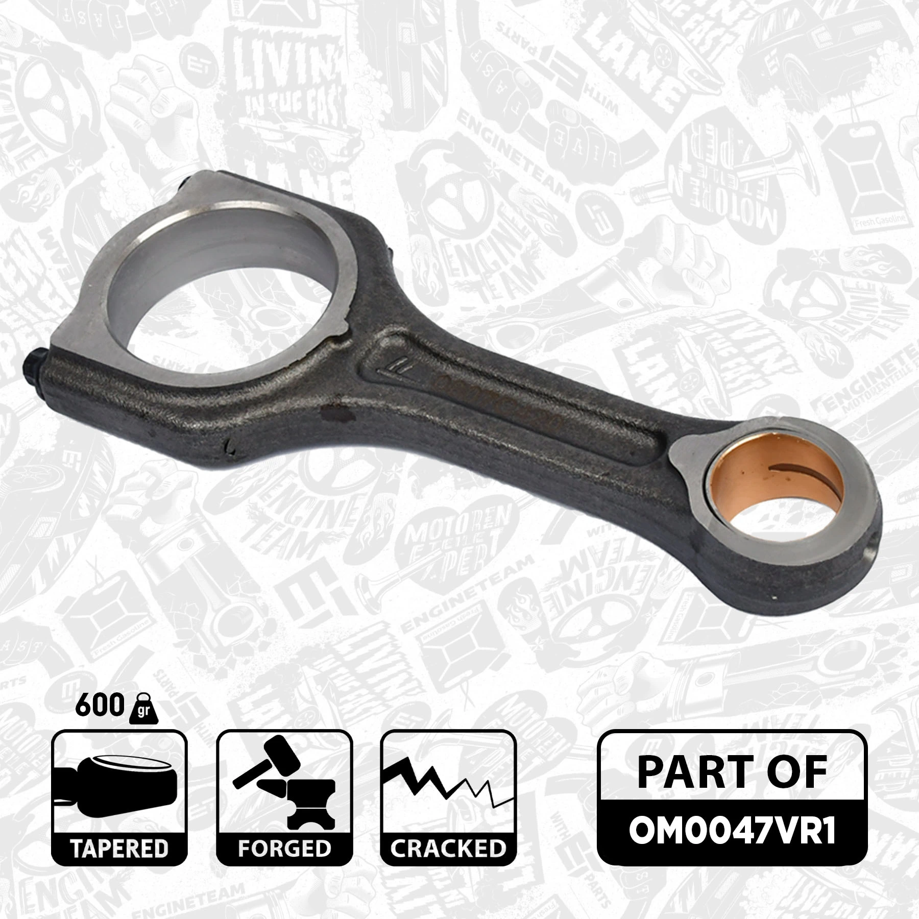 Шатун поршня двигателя ES43200 DP Group