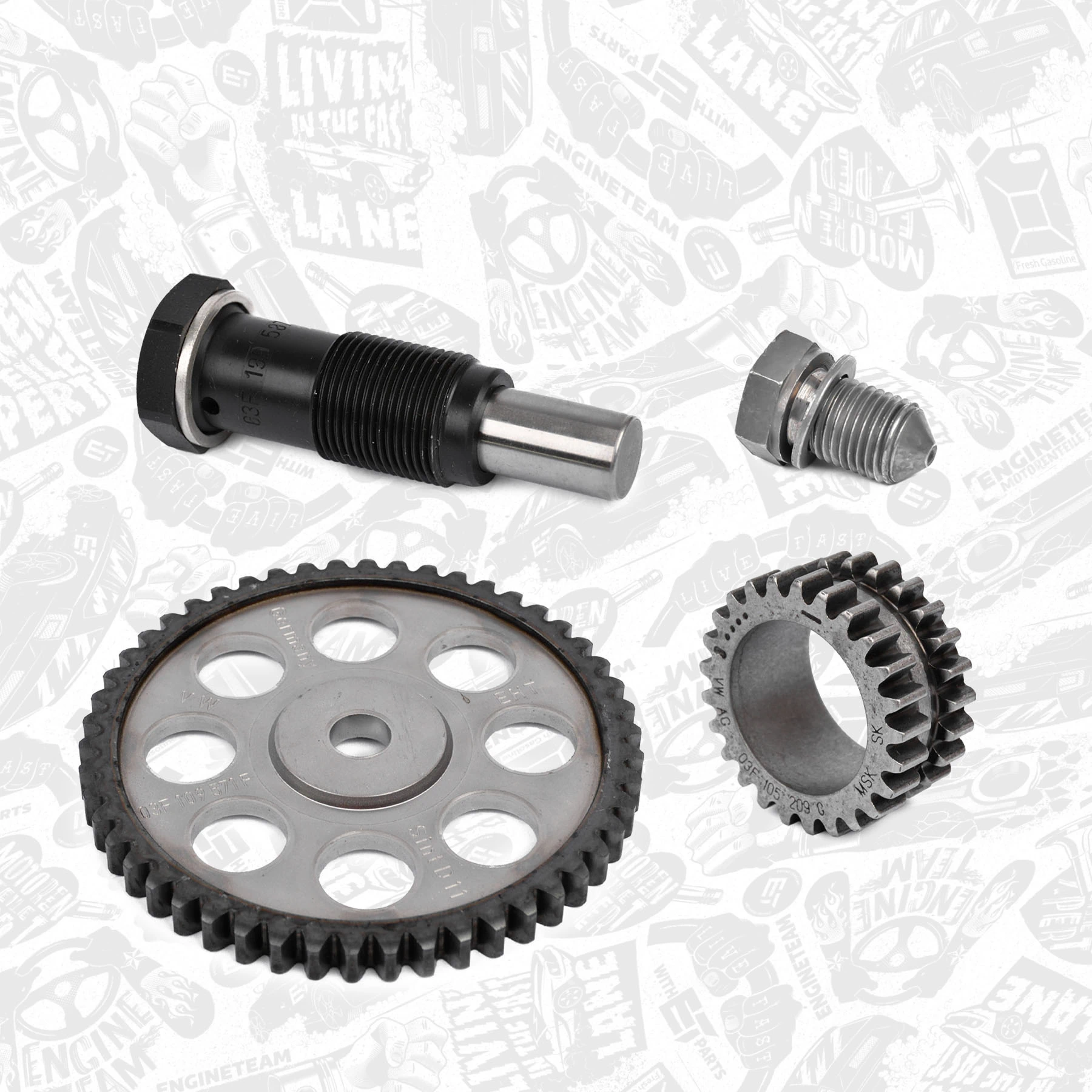 RS0089 ET Engineteam Комплект цепи