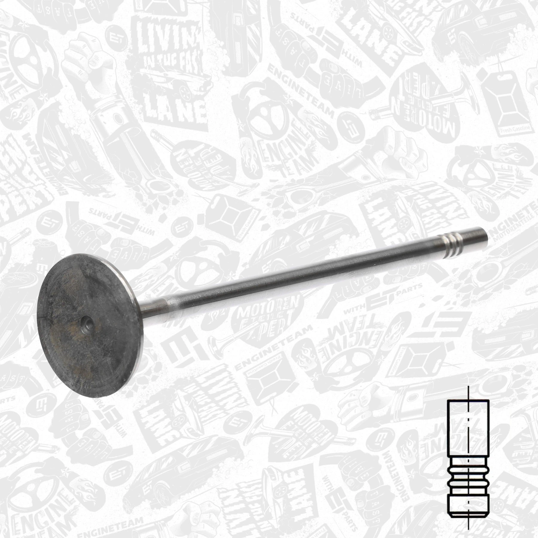 Клапан выпускной Gieffe 3148BMCR