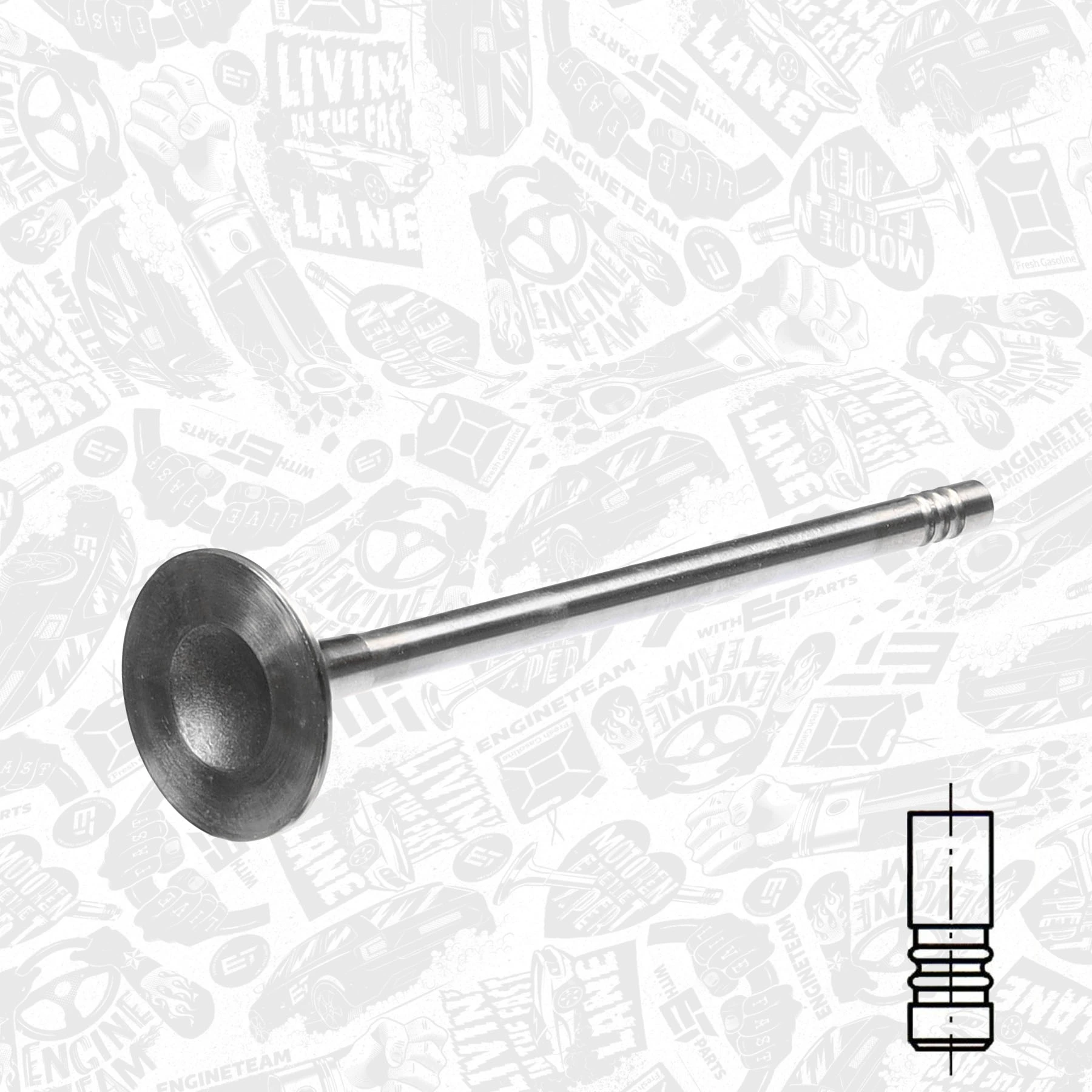 Válvula de escape Opel Astra 69