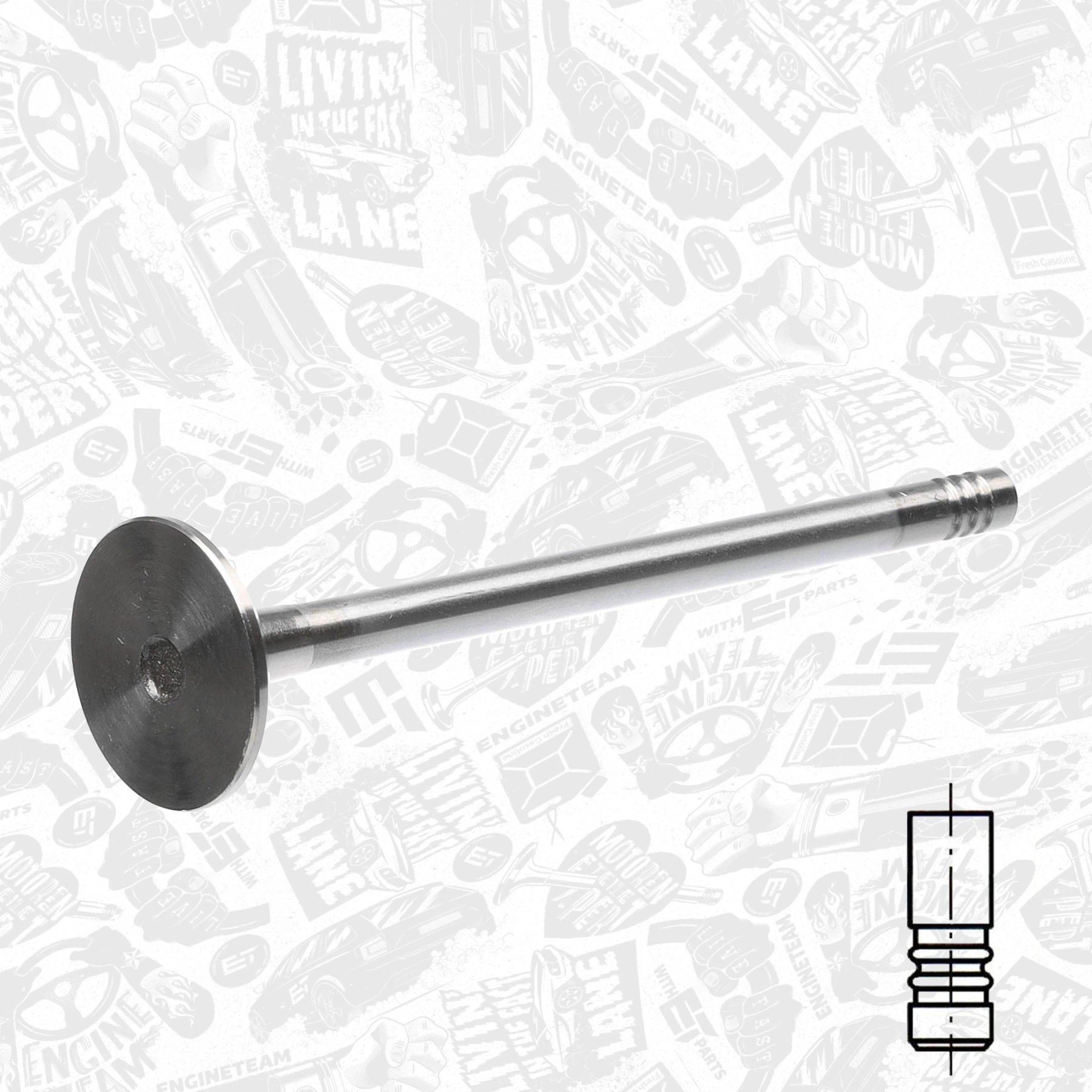 Клапан впускной Gieffe 0677BMCR цена, от 7.65 USD