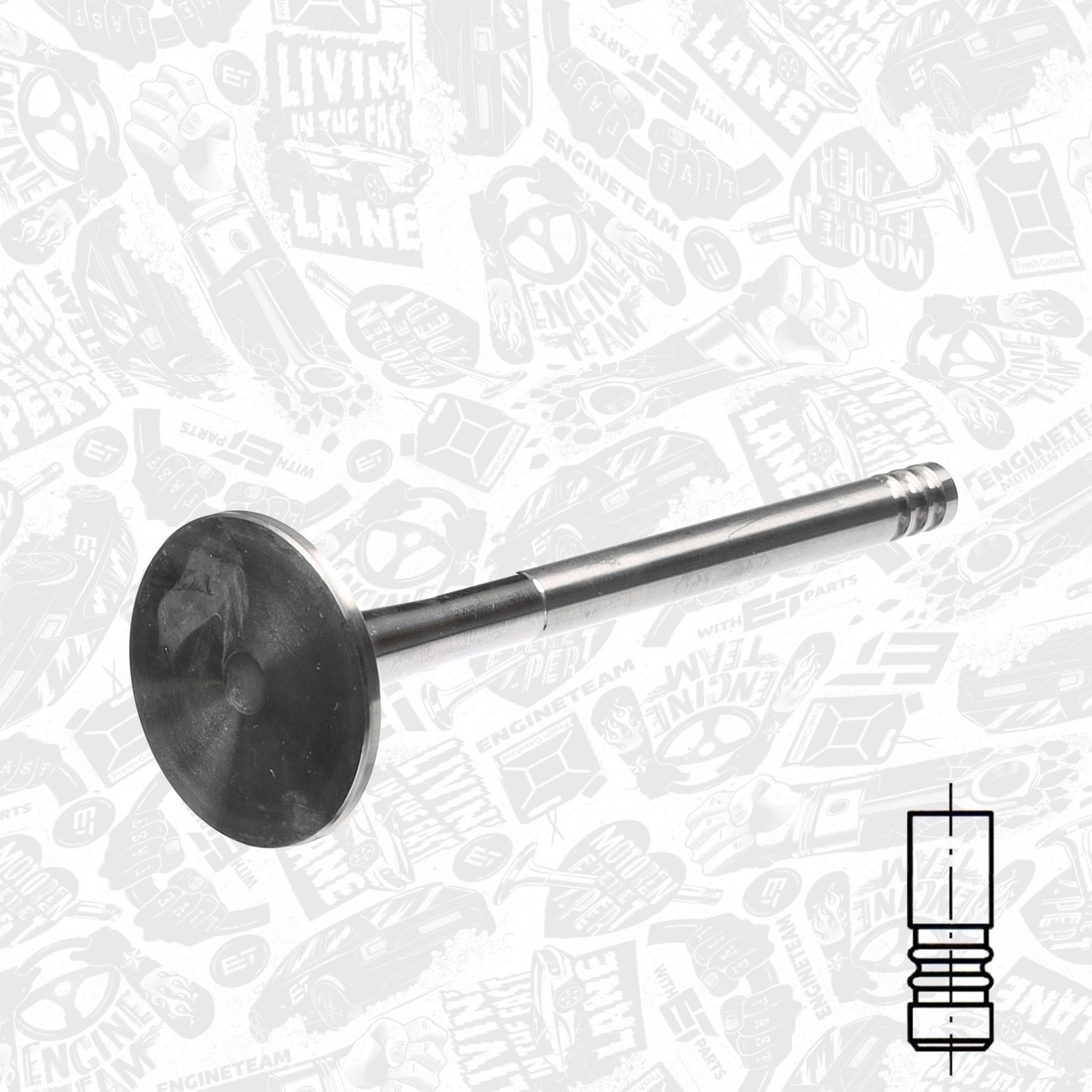 Клапан выпускной Gieffe 2971