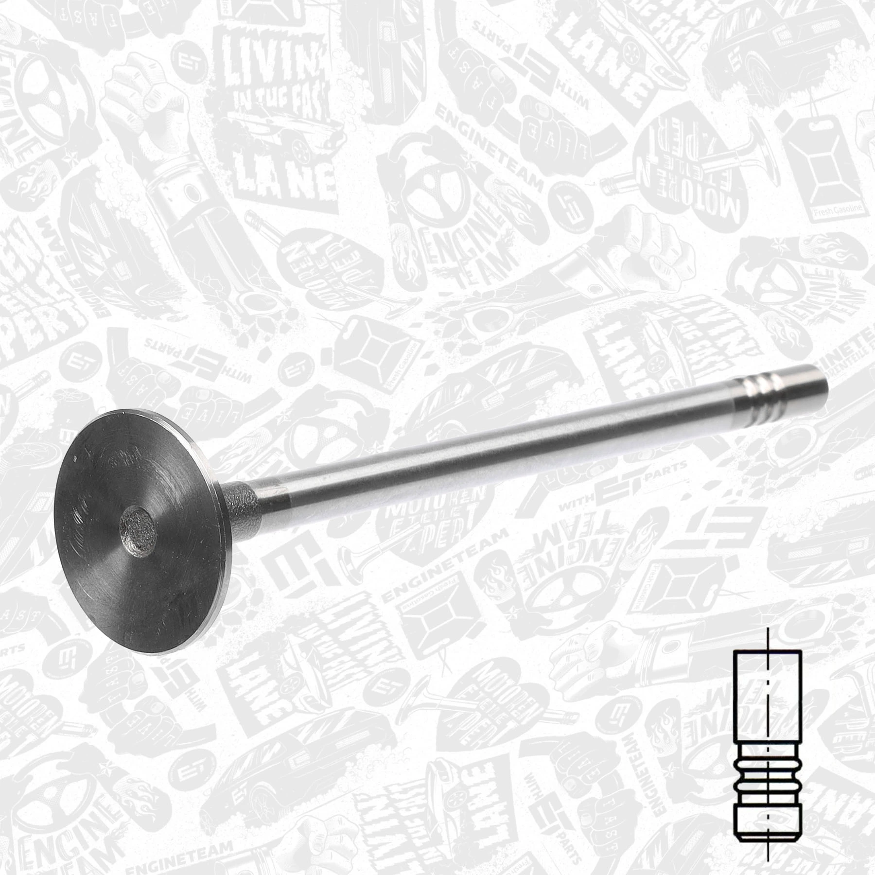 Клапан впускной Gieffe 1271SCR цена, от 5.58 USD