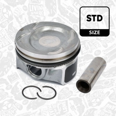 028PI00131000 Mahle Original Поршень в комплекте на 1 цилиндр, STD