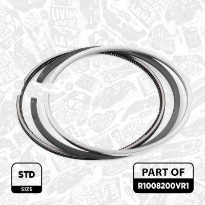 9108900 NE/NPR Поршневые кольца на 1 цилиндр, STD