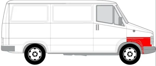 0007656427 Fiat/Alfa/Lancia Переднее правое крыло