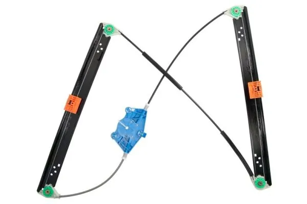 Mecanismo de acionamento de vidro da porta dianteira esquerda Volkswagen Touareg I 7LA, 7L6, 7L7