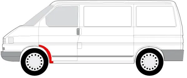 6504039558331P 4max Стойка кузова передняя левая