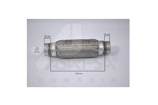 Гофра выхлопной системы на Opel Astra G F69