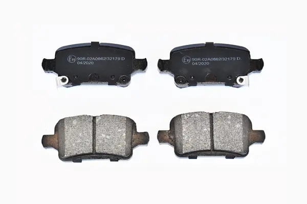 Sapatas do freio traseiras de disco Opel Astra