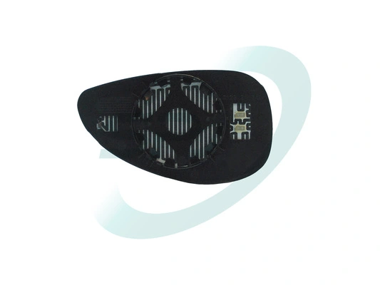 Elemento espelhado do espelho de retrovisão direito para Citroen C4 I LC