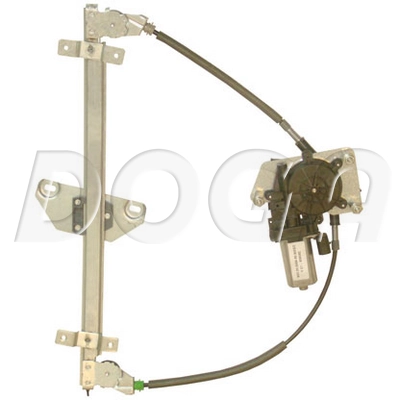 Mecanismo de acionamento de vidro da porta dianteira esquerda Mitsubishi Colt 5 CJA