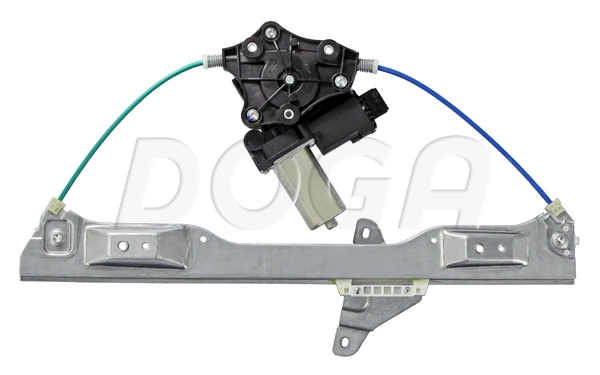 Mecanismo de acionamento de vidro da porta dianteira esquerda Opel Corsa X15