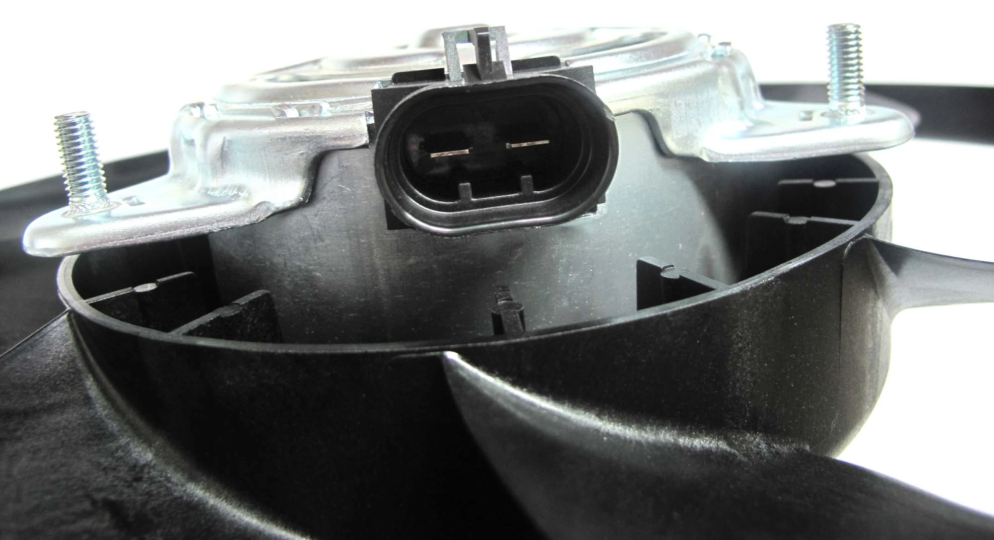 Ventilador elétrico de esfriamento montado (motor + roda de aletas) Opel Corsa X12