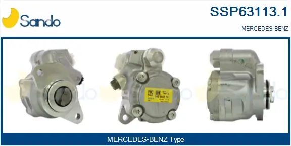 Насос гидроусилителя руля Mercedes 0024606580
