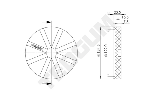 Купить 846838 Ted-gum 