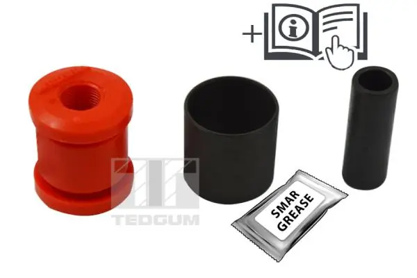 00087510 Ted-gum Сайлентблок задней тяги