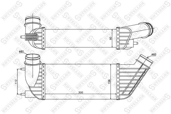 Система охлаждения наддувочного воздуха Magneti Marelli MST426 цена, от 104.72 USD