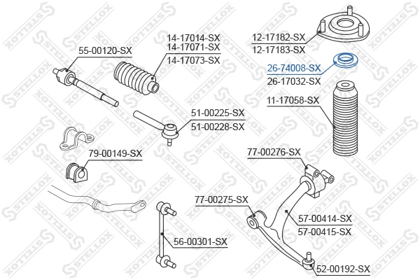 4426052010 Renault (RVI) Подшипник верхней опоры