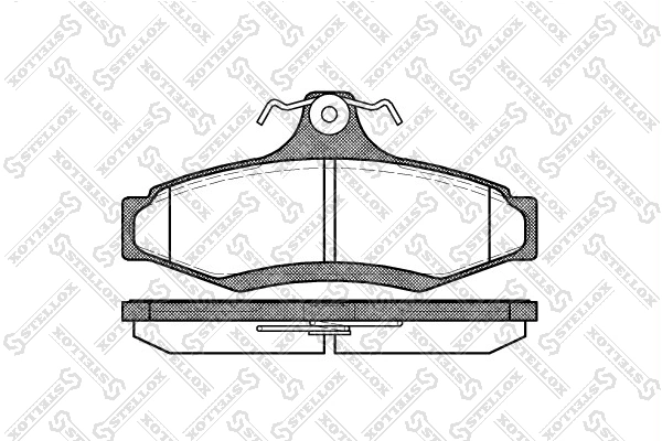 Колодки дисковые  AMP/Paradowscy BR1102 цена, от 10.85 USD