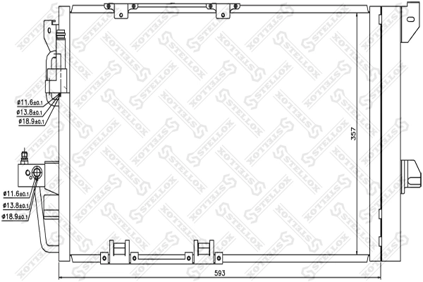 Конденсатор кондиционера Kale 381900 цена, от 90.36 USD